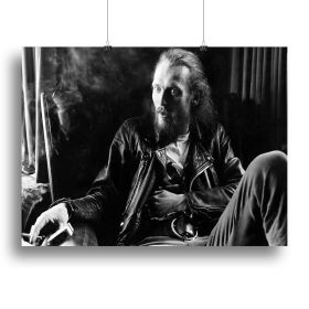 Ginger Baker Canvas Print or Poster (Type: Poster Print, size: 32" x 24" / 80cm x 60cm (approx))